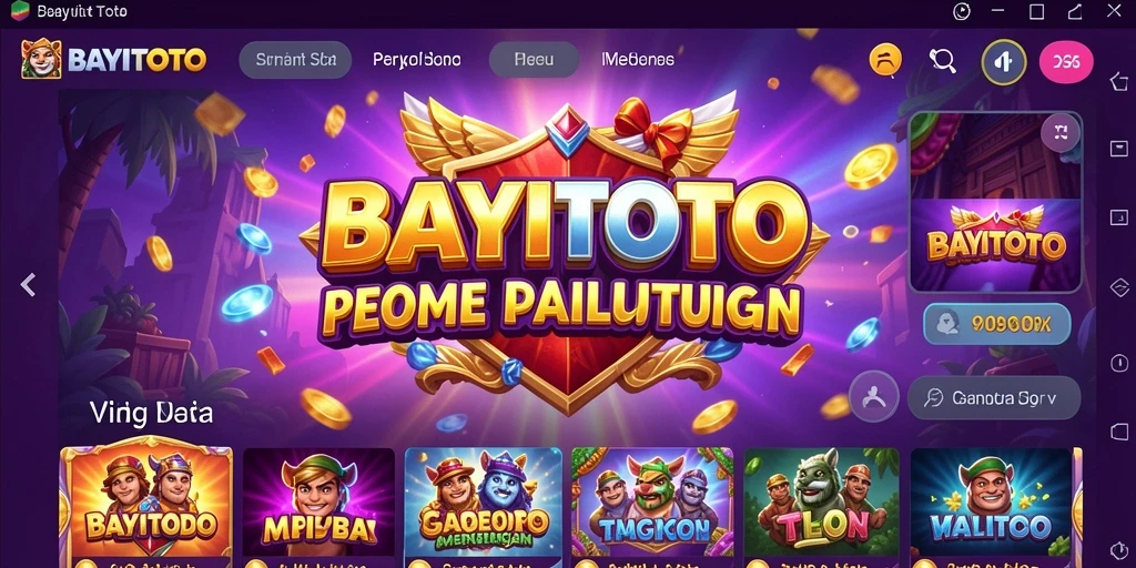 Screenshot gameplay BAYITOTO dengan grafik slot yang menarik.