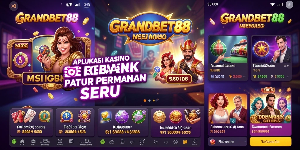 Tampilan gameplay GRANDBET88 yang menegangkan dan menarik.