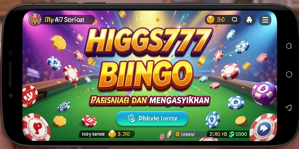 Tampilan gameplay menarik dari HIGGS777 dalam permainan Bingo.