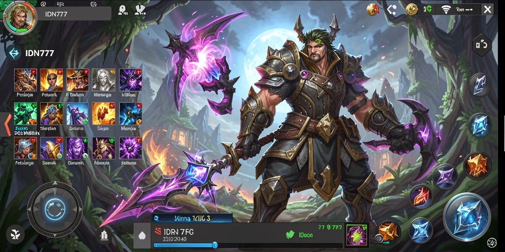 Screenshot gameplay IDN777 yang menunjukkan aksi seru dalam petualangan ARPG.