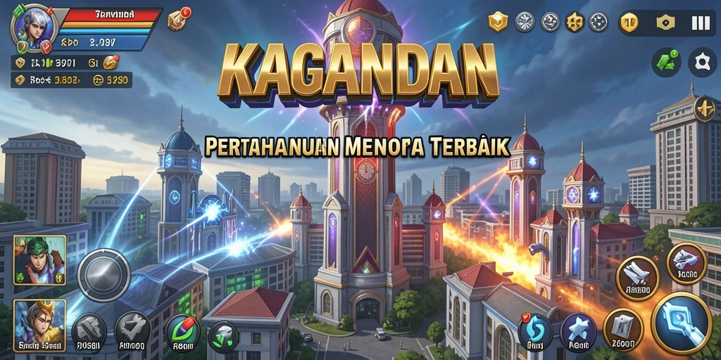 Tampilan menarik dari gameplay KAGANDAN yang menantang.