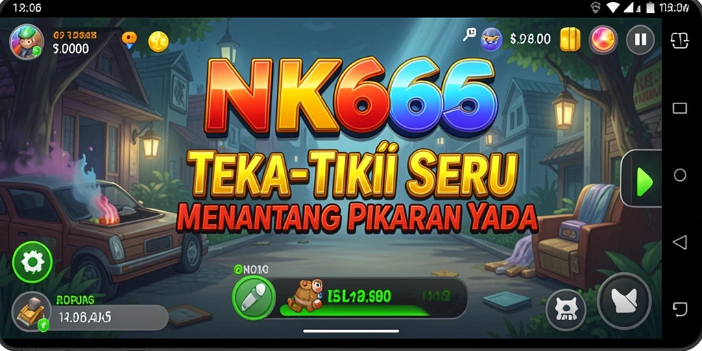 Tampilan gameplay NK666 yang penuh tantangan dan seru.