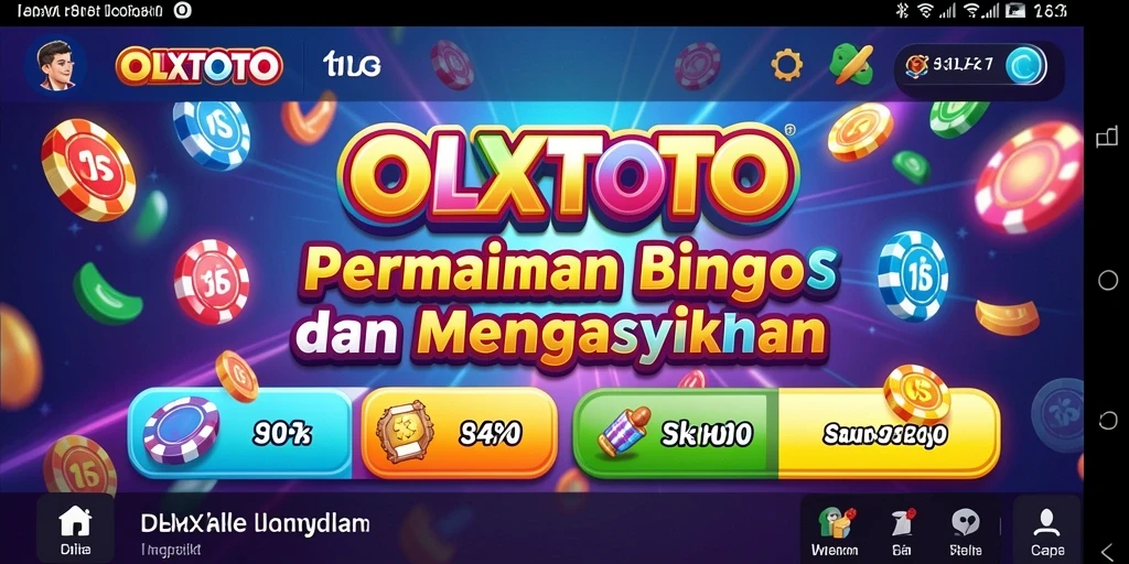 Tampilan screenshot game OLXTOTO dengan gameplay Bingo yang menarik.