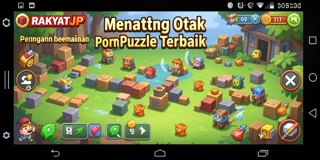 Tampilan gameplay RAKYATJP yang seru dan menantang.